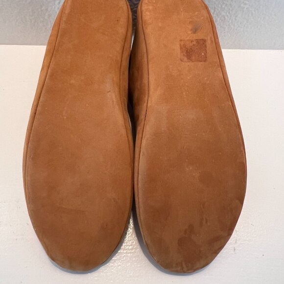 NWOT - LA LECHE Mens Suede House Slippers - Handmade - Size 7.5 - Picture 13 of 14